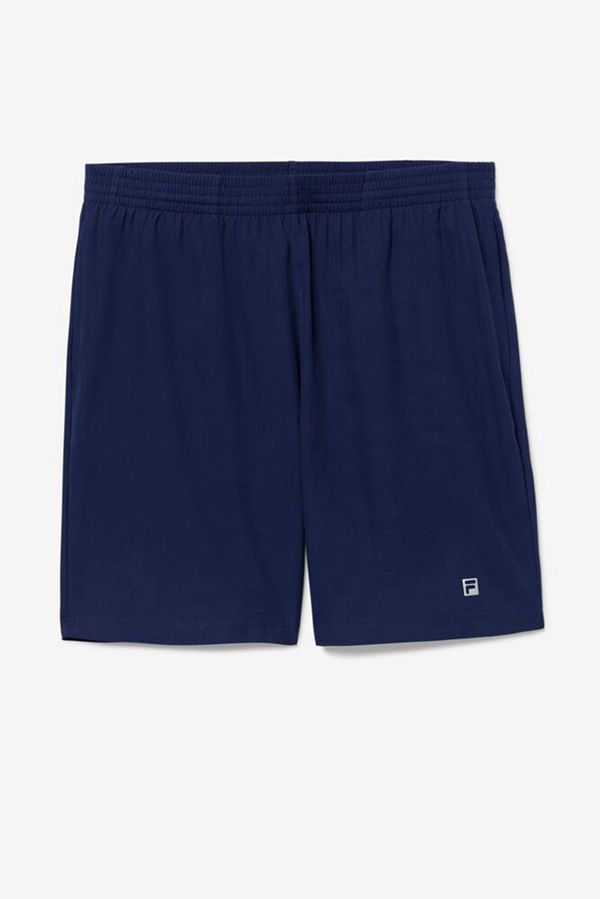 Pantalones Cortos Fila Hombre Azul Marino - Modern Fit Tennis - España 584072YHG